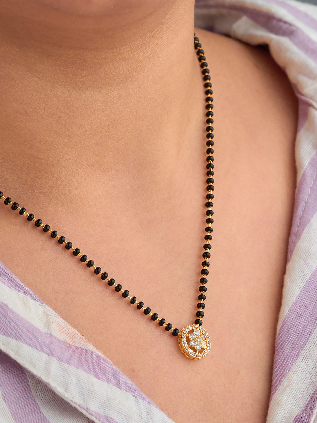 Circle Bloom Mangalsutra