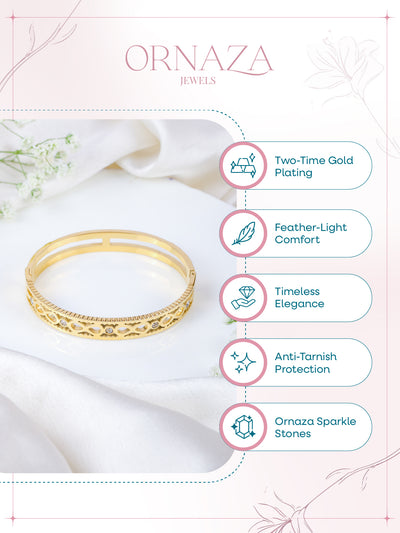 Elegant Cutwork Bracelet