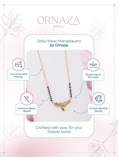 Golden Heart Mangalsutra