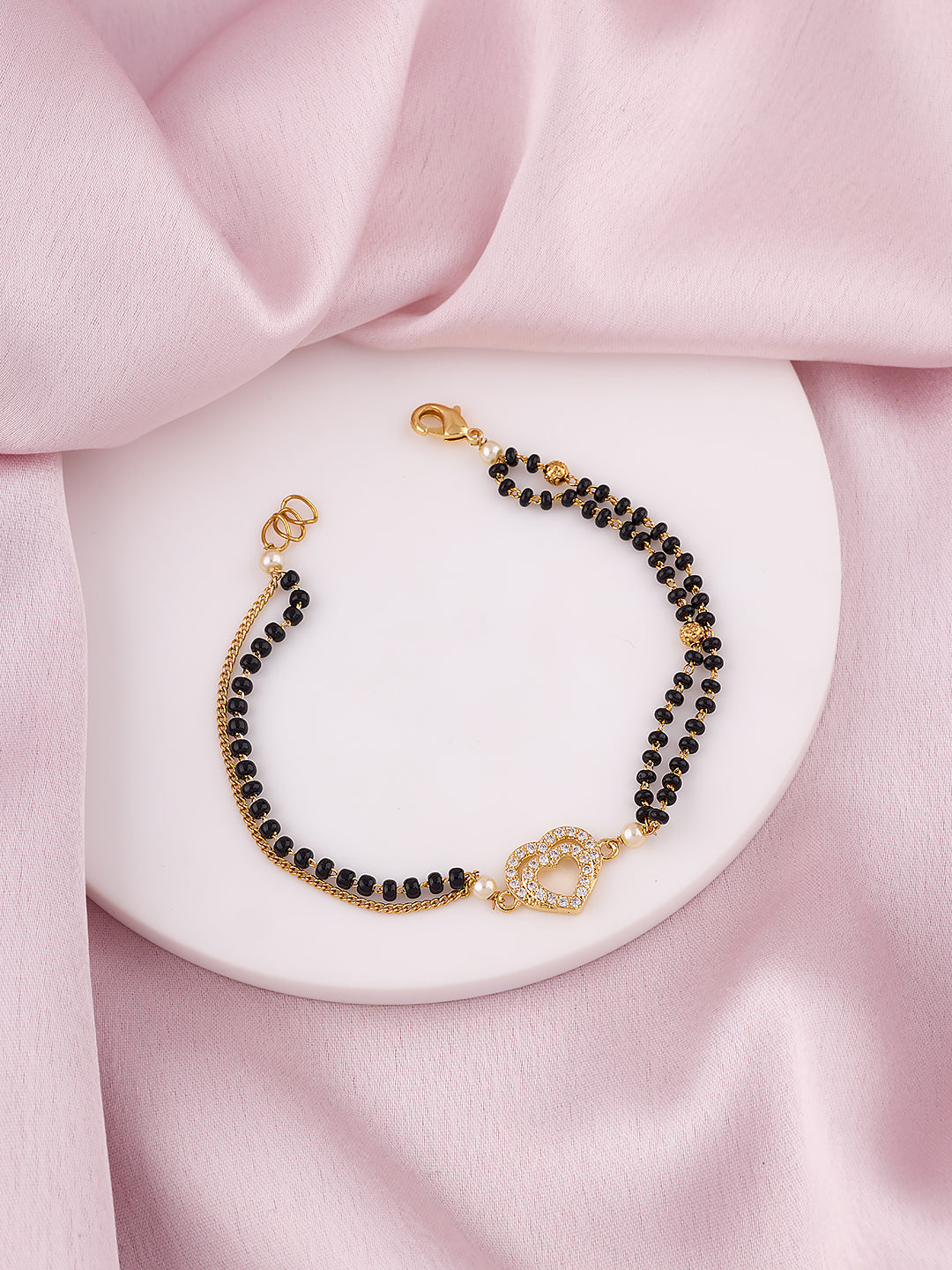 Hridaa Mangalsutra Bracelet