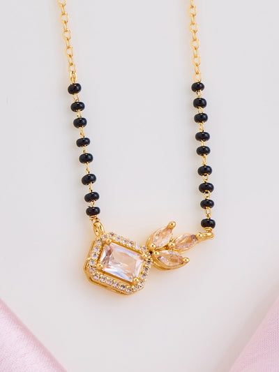 Regal Bow Charm Mangalsutra