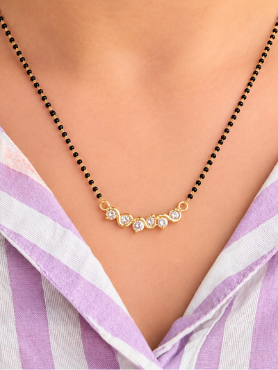 Zayra Curve Mangalsutra