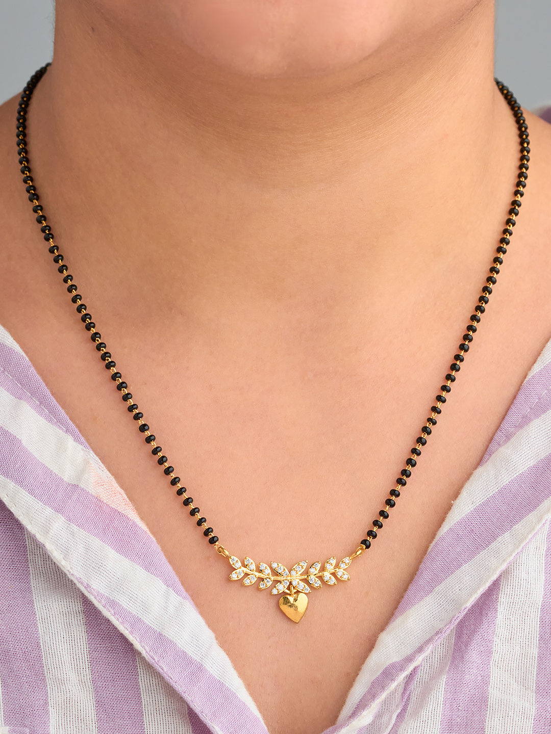Aveline Heart Mangalsutra