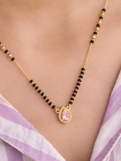 Roselle Drop Mangalsutra