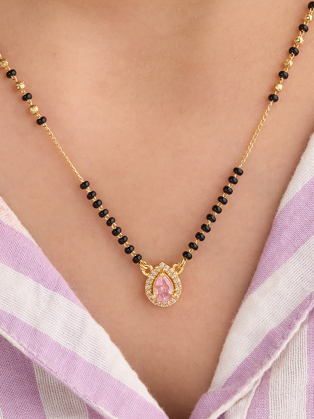 Roselle Drop Mangalsutra