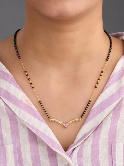 Veloura Heart Mangalsutra