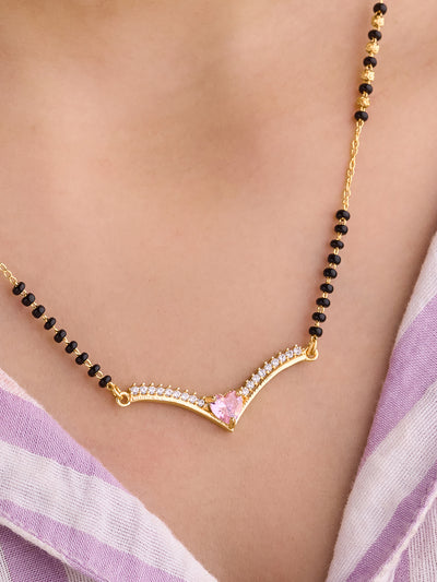 Veloura Heart Mangalsutra