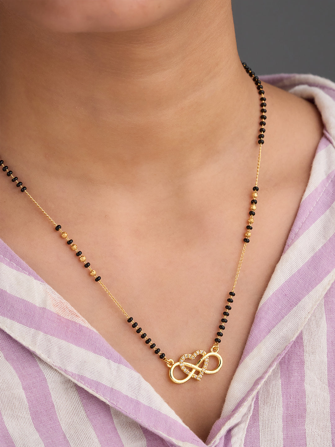 Endeira Heart Mangalsutra