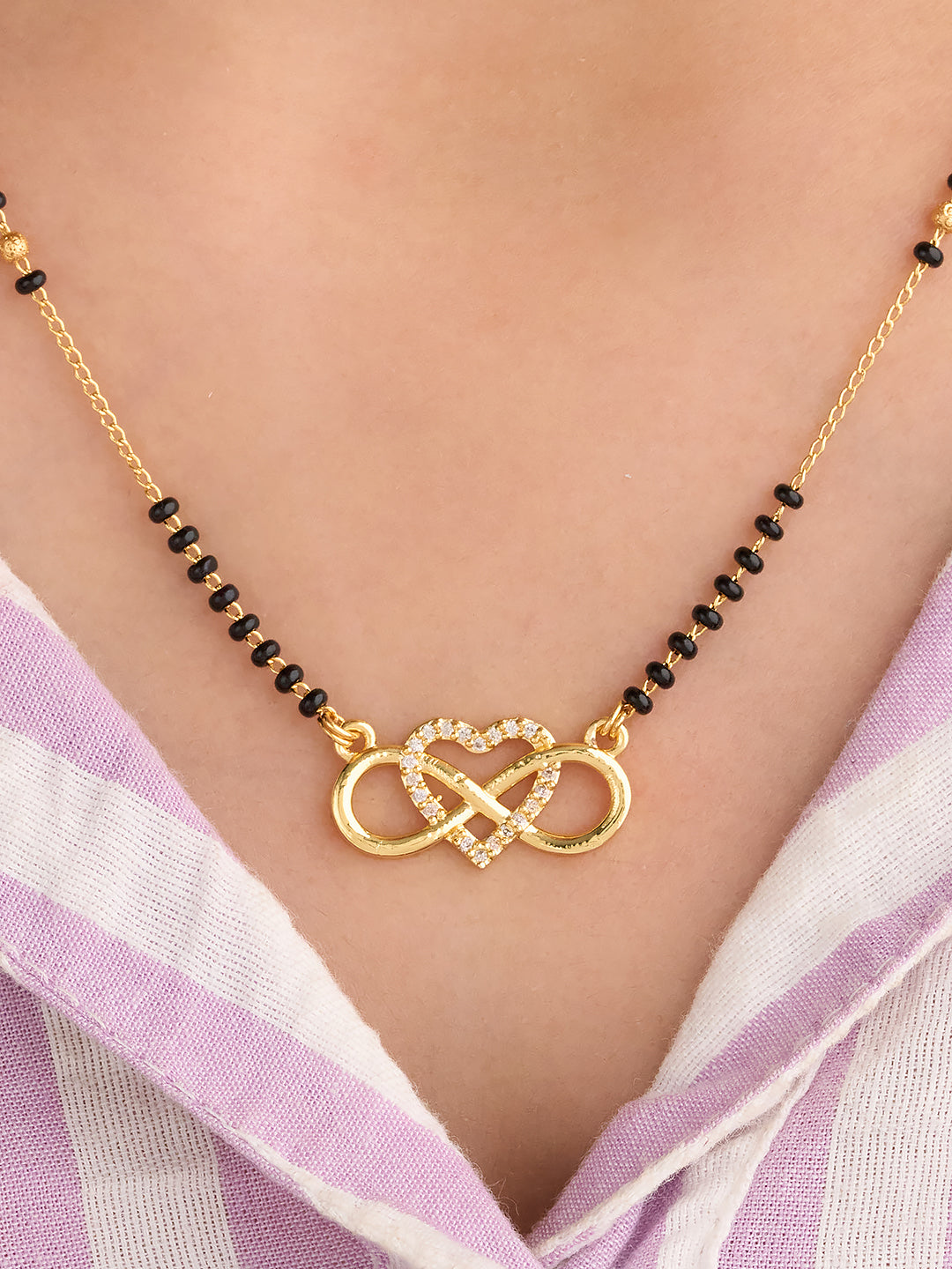 Endeira Heart Mangalsutra