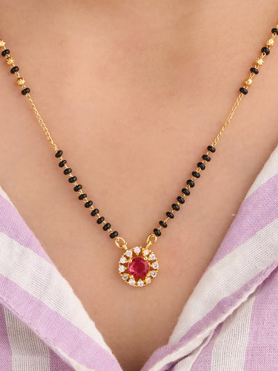 Rubielle Halo Mangalsutra