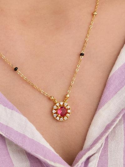 Rubeza Halo Mangalsutra
