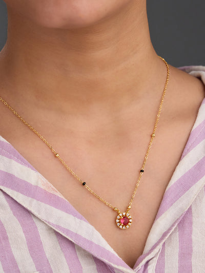 Rubeza Halo Mangalsutra