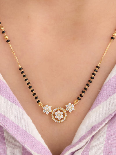 Blossom Halo Mangalsutra