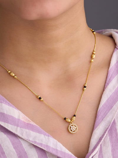 Floral Halo Mangalsutra