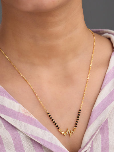 Heartbeat Love Mangalsutra