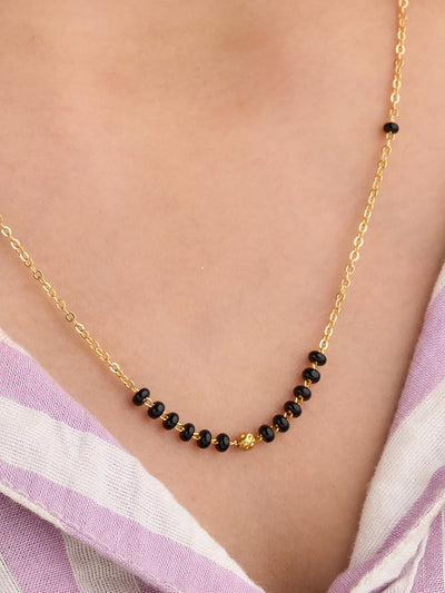 Ekta Gold Bead Mangalsutra