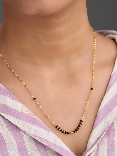 Ekta Gold Bead Mangalsutra