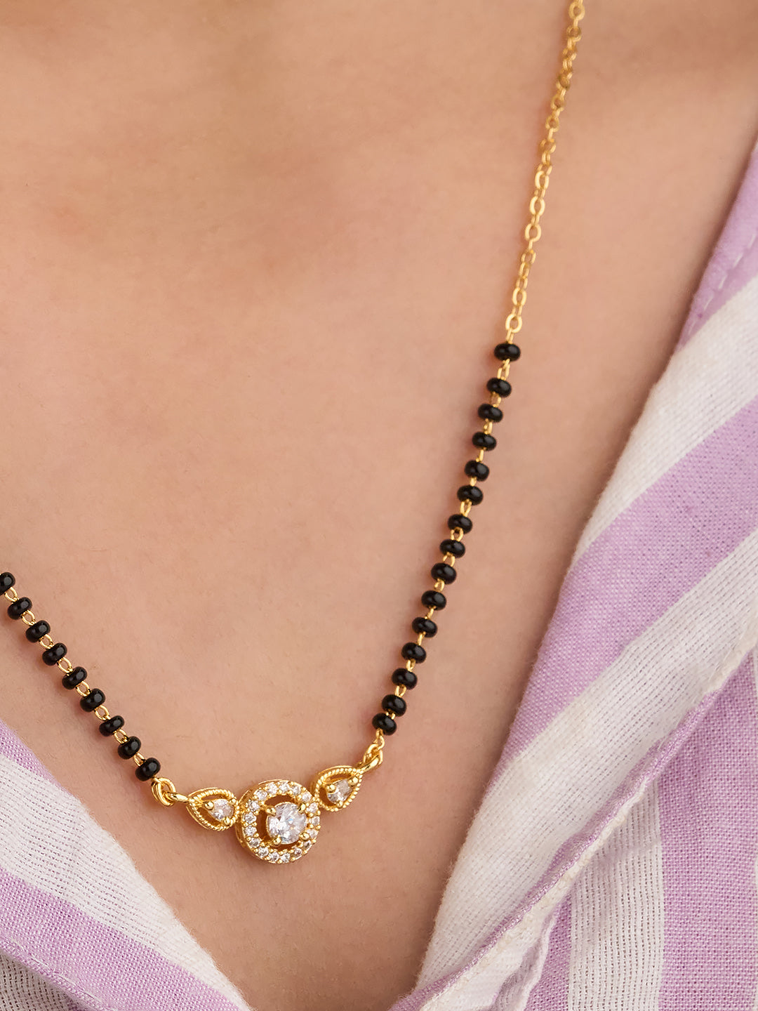 Halo Bloom Mangalsutra