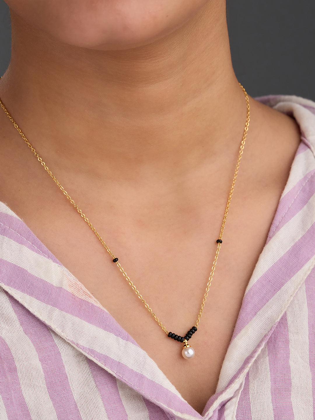 Pearl Grace Mangalsutra