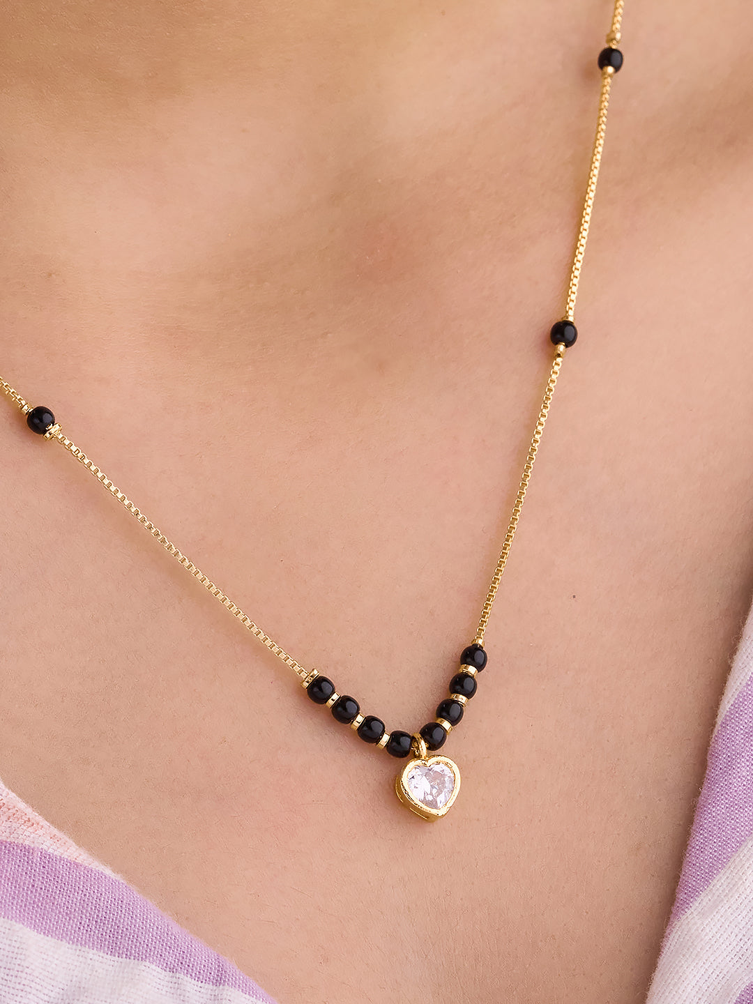 Heart Aura Mangalsutra