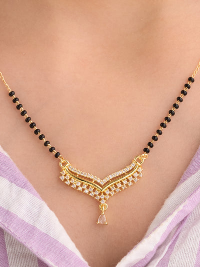 Aurelia V-Curve Drop Mangalsutra