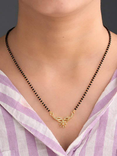 Aurelia Floral Butterfly Mangalsutra