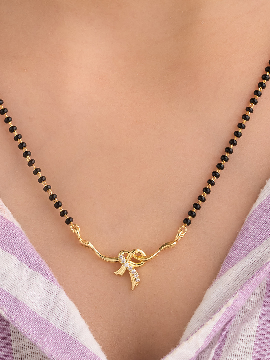 Seraphina Knot Sparkle Mangalsutra