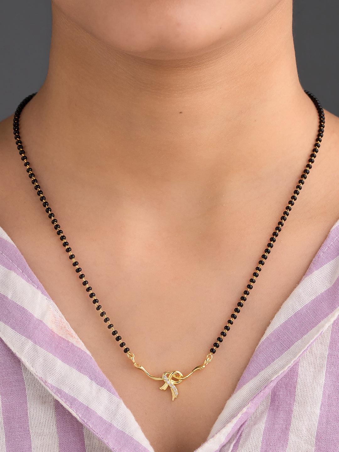 Seraphina Knot Sparkle Mangalsutra