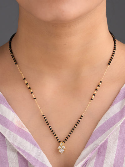 Celestia Crystal Drop Mangalsutra