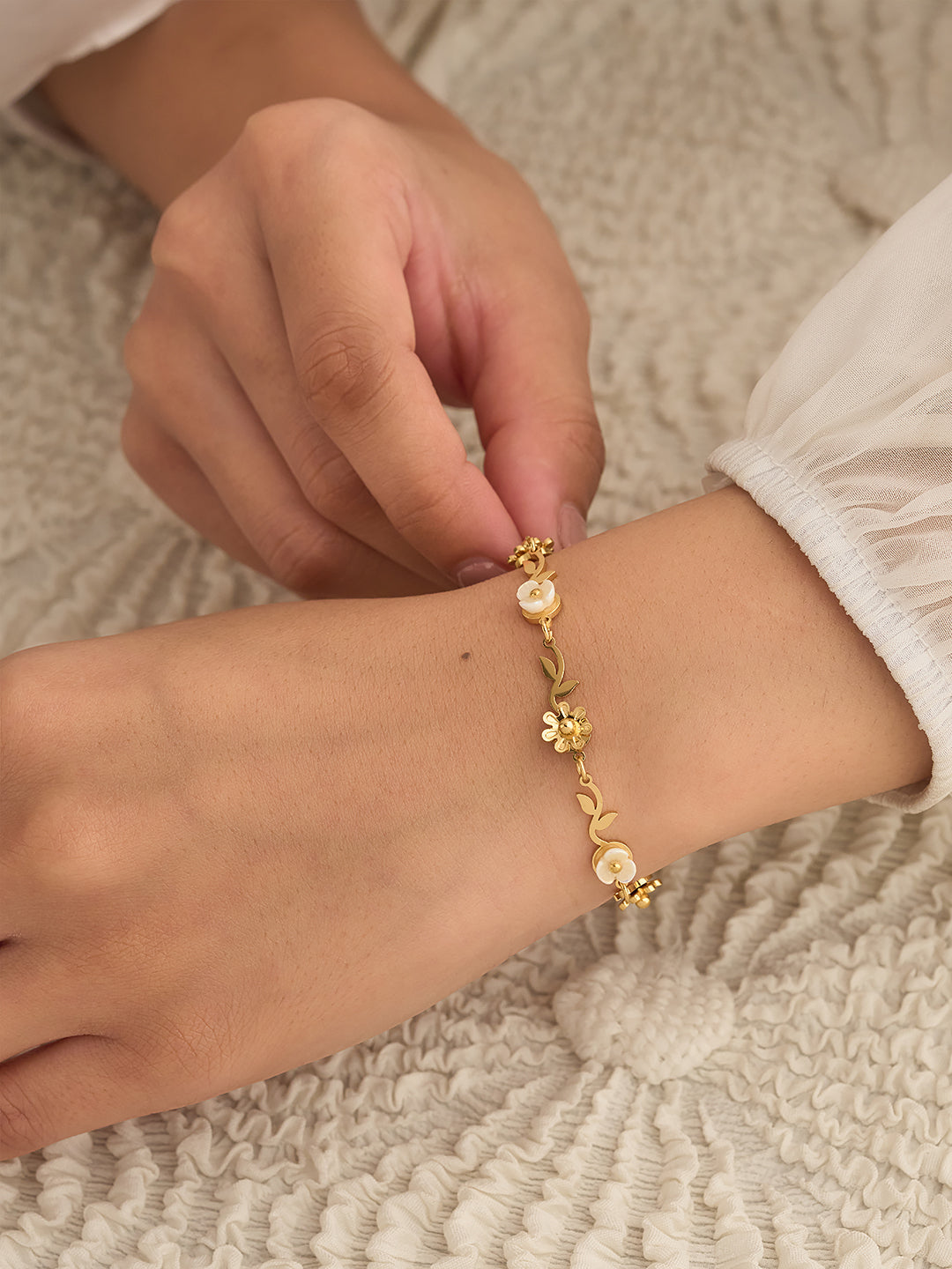 Florielle Bloom Vine Bracelet