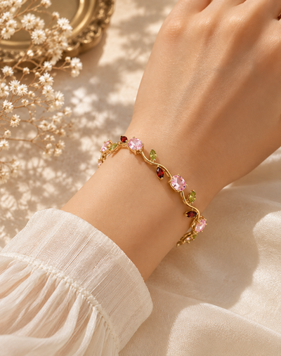 Roselle Bloom Multicolor Bracelet