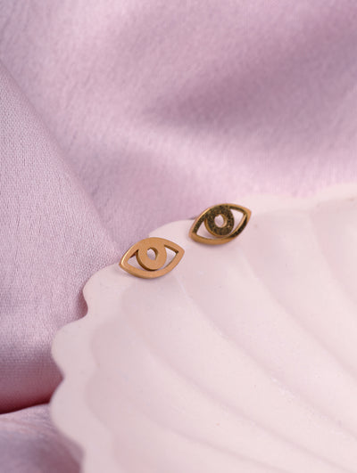 Evil Eye Stud Earrings