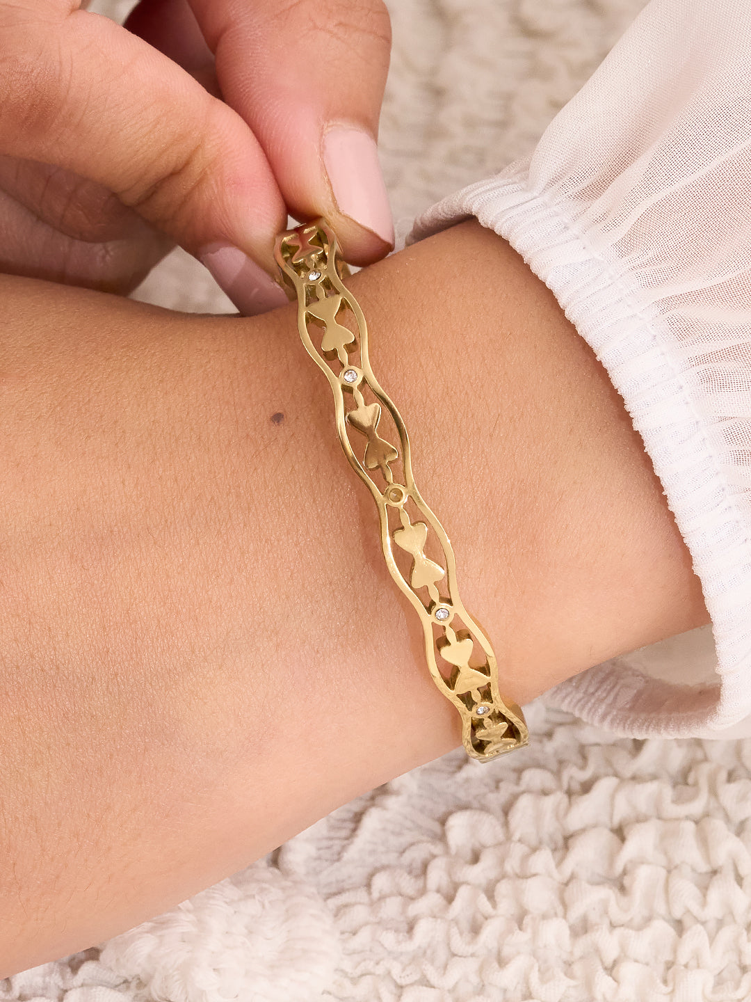 Elowen Floral Vine Bracelet