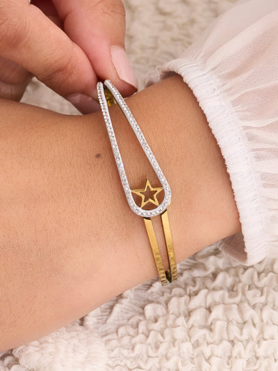 Celeste Star Loop Bracelet