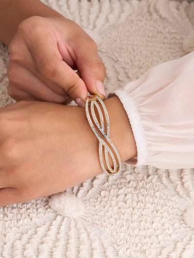Seraphine Infinity Crystal Bracelet