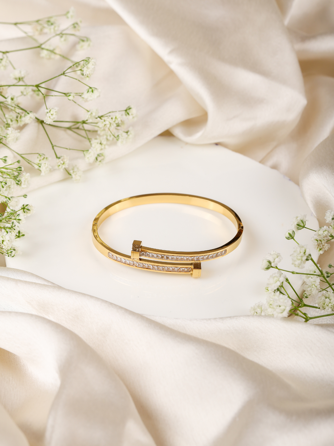 Dual Row Stone Bracelet