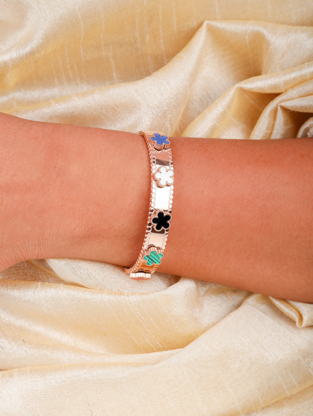 Rose Charm Bracelet
