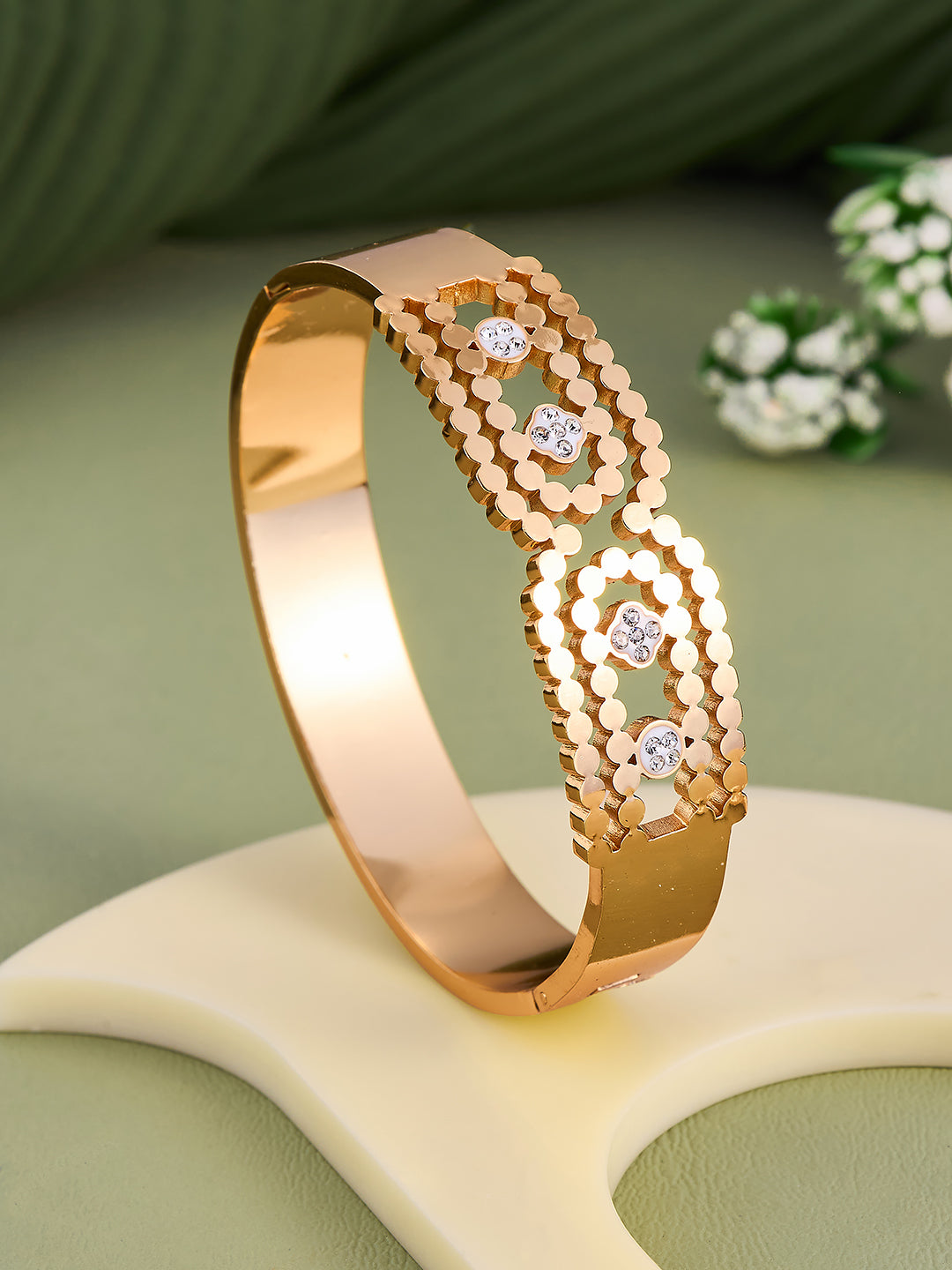 Royal Lace Statement Bracelet