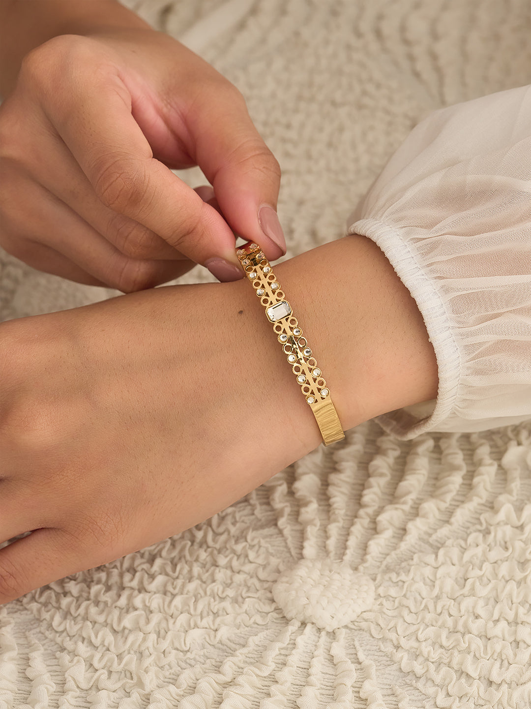 Crystal Lattice Bracelet