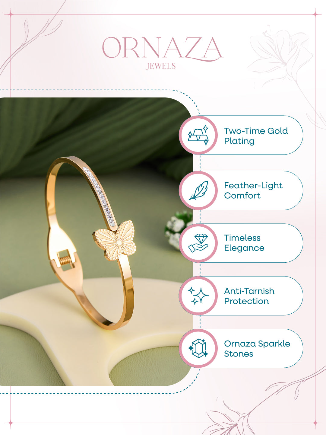 Aurora Butterfly Bracelet