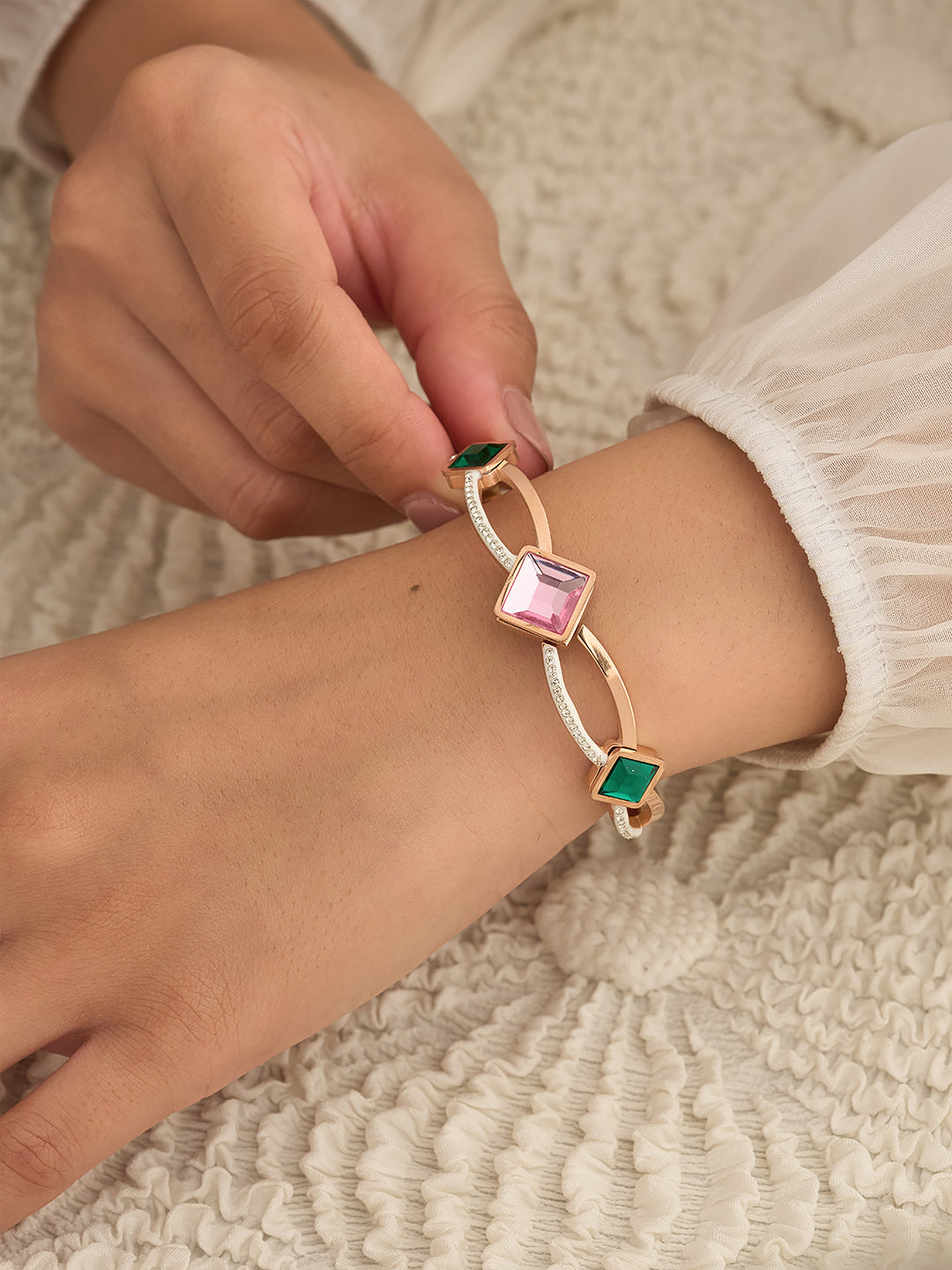 Trio Gem Glow Bracelet