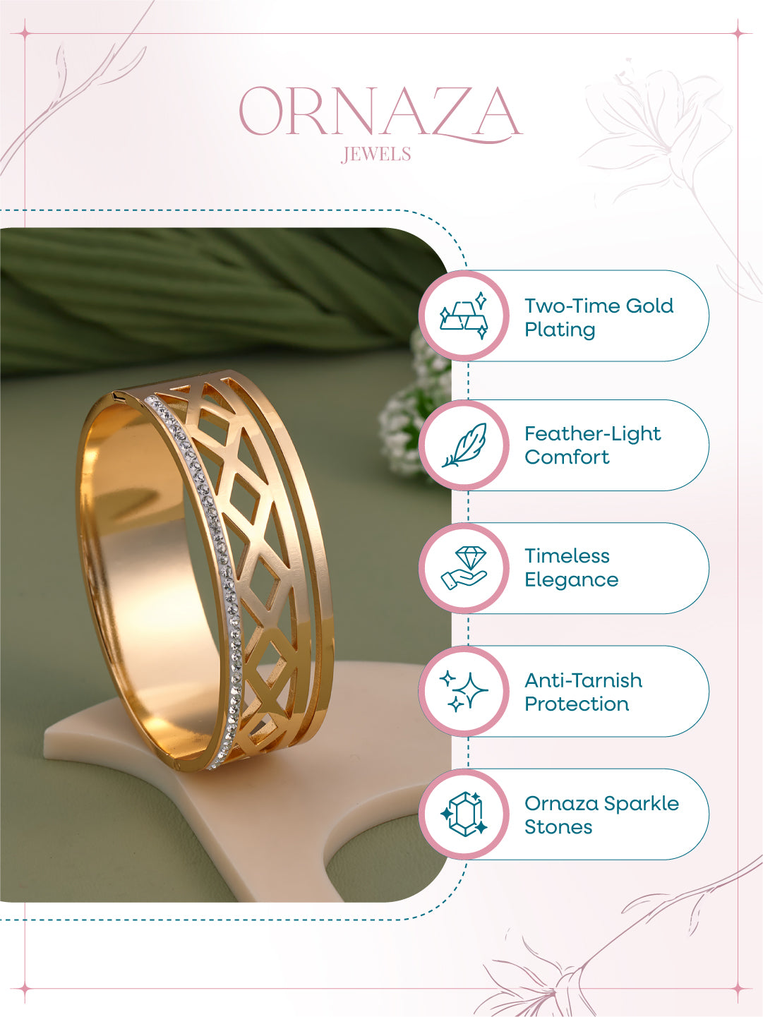 Aveline Lattice Women’s Bracelet