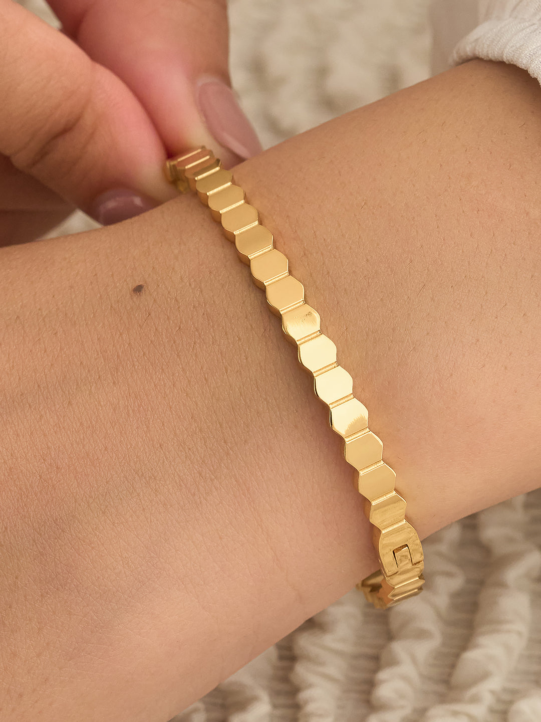 Hexa Line Bracelet