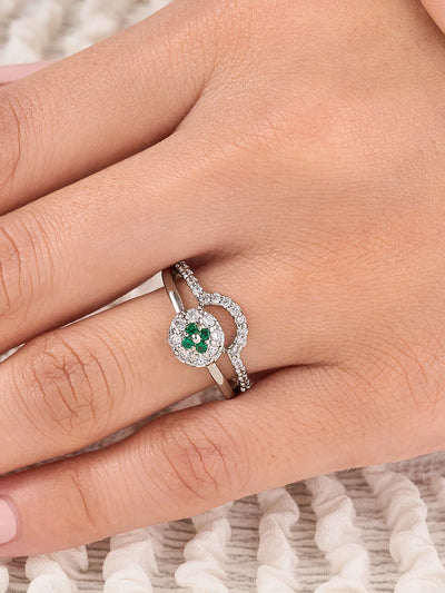 Elira Emerald Ring