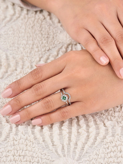 Elira Emerald Ring