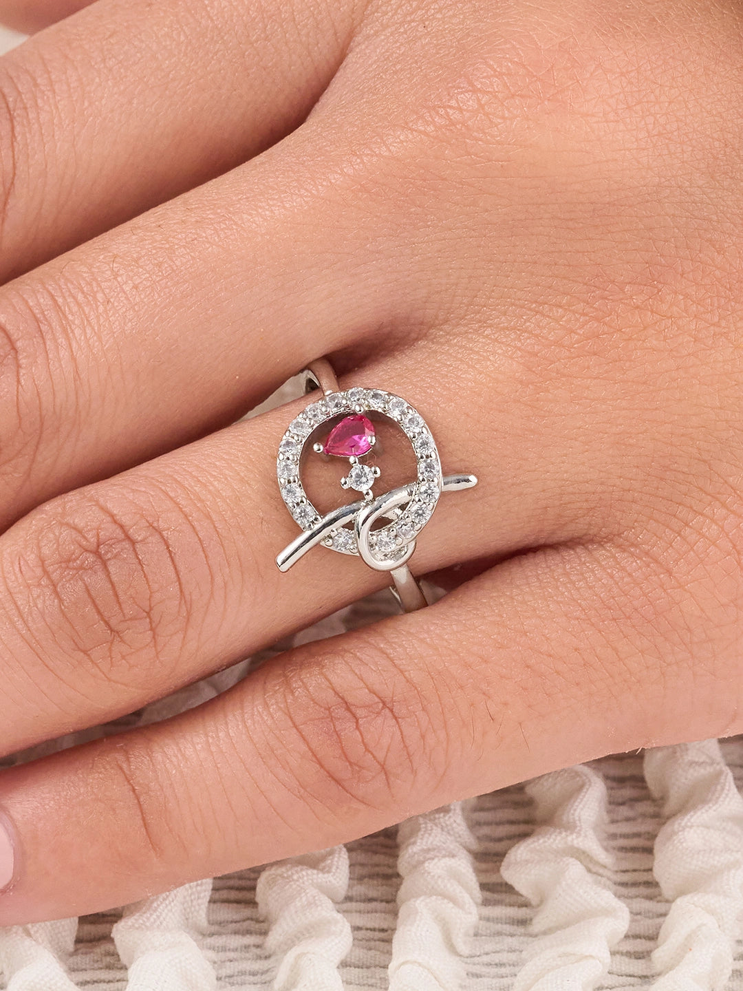 Zarelle Pink Ring