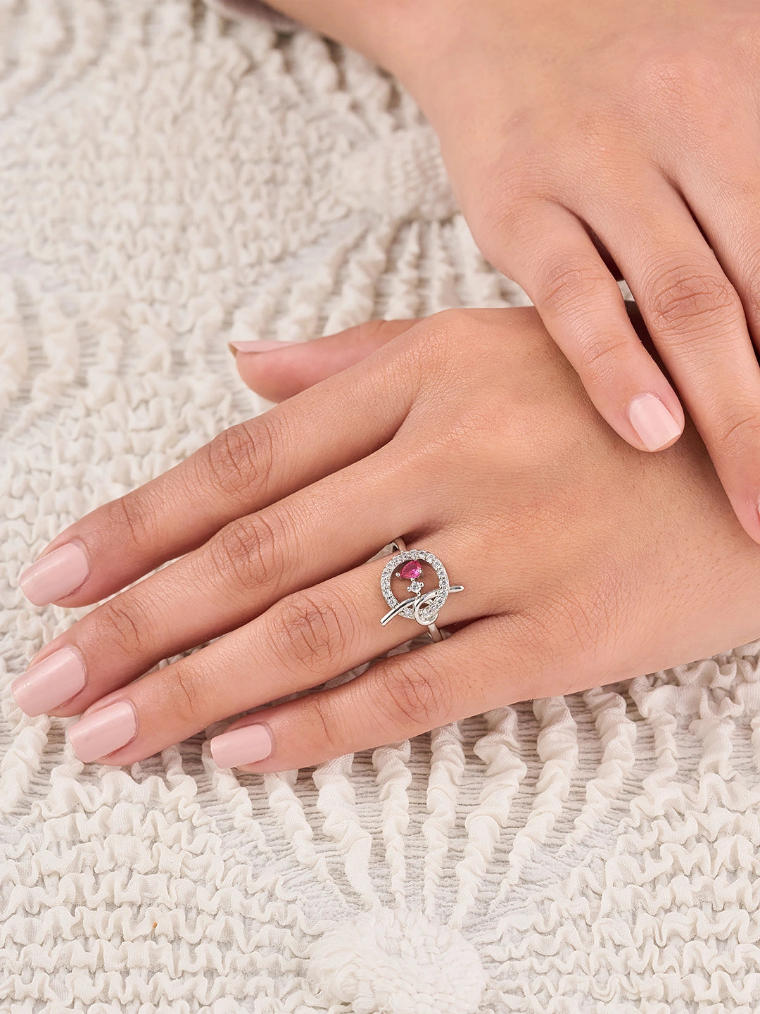 Zarelle Pink Ring