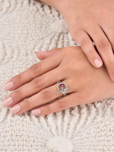 Zarelle Pink Ring