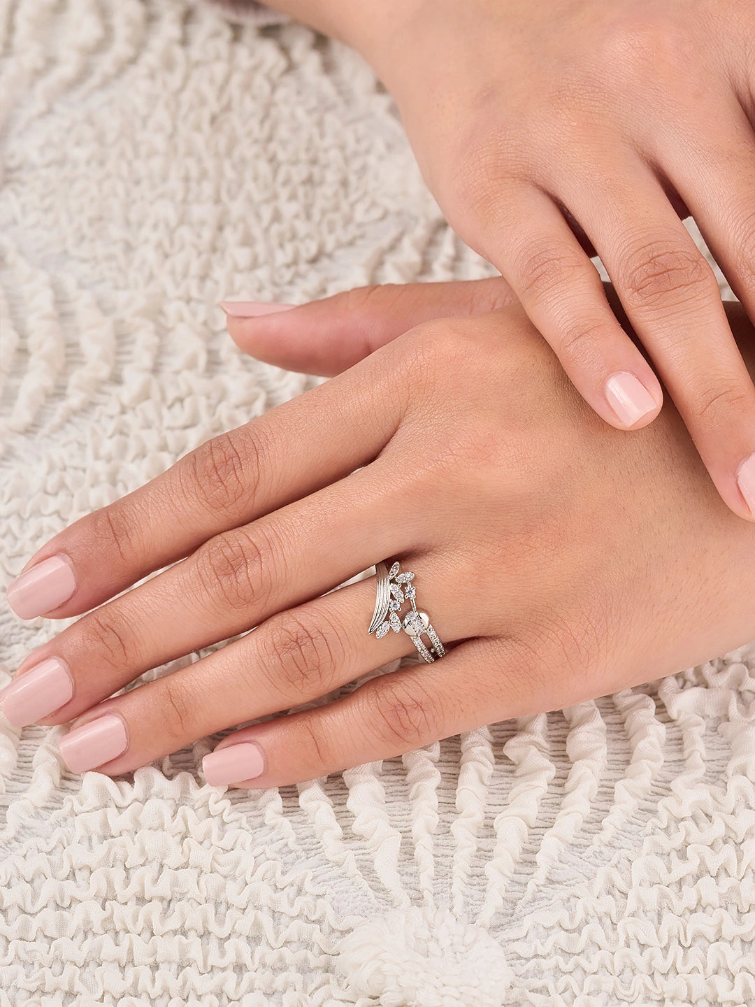 Celestine Vine Ring