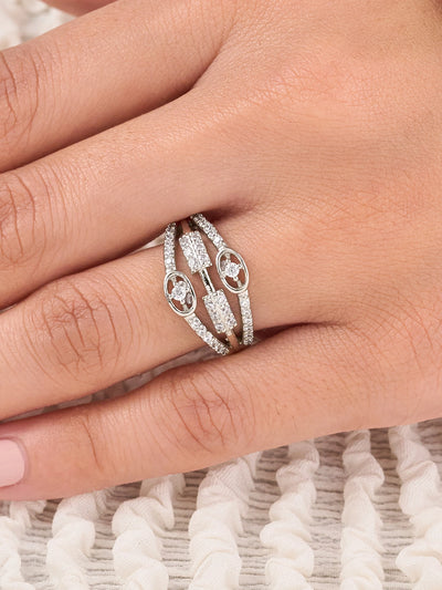Elara Twin Band Ring